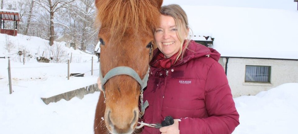 Guro valgte hest framfor bunad som konfirmant