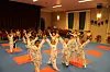Lunde Taekwon-Do klubb kunne torsdag gjennomføre gradering på Lundevang. 23 barn og fire voksne fikk nye farger på beltene sine (alle foto: Lunde Taekwon-Do og Viviann Aspheim).