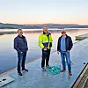 Må vurderes på nytt: Vidar Høgli (SP), Aslak Fjeld (NNM) og Torgeir Hegland (KrF) enes om at mulighetene for å bygge et nytt badebasseng i Nome må vurderes på nytt, i lys av de store kostnadene som kommer for å opprettholde driften av badeanlegget på Dagsrud.