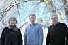 Ordfører Bjørg Tveito Lundefaret, kommunedirektør Rune Engehult og varaordfører Anders Hjelseth.
