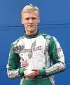 Første heat: Jonas Holte Rød (19) kjører første kvalifiseringsløp i dag 20. oktober.