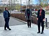 Nome-ordfører Bjørg Tveito Lundefaret, kommuneoverlege Kristin Sekse og Ordfører i Midt-Telemark Siri Blichfeldt Dyrland.