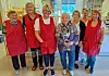 Elsa Bøe, Oddrun Nilsen, Janne Grindem (leder), Anne Marie 'Tulla' Dalen, Olaug Apalnes, Turid Juve og Lillyan Patricia Hidalgo utgjør bastionen av frivillige på Lundetunet.