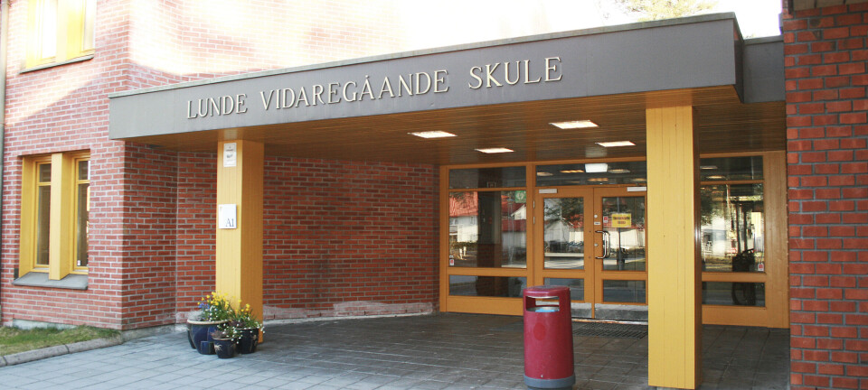 Store forskjeller mellom Søve og Lunde i skolevalget