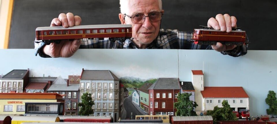 Hobbyen til Rune går for det meste på skinner