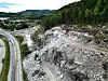 Her skal stein tilsvarende 5000 lastebiler sprenges ut. Foto: Tor Arvid Austråt Gundersen.
