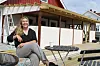 GLEDER SEG: Emelie Tufte Bjørklund ser fram til å åpne kafeen, som blir en nytt tilskudd til gården Tufte.