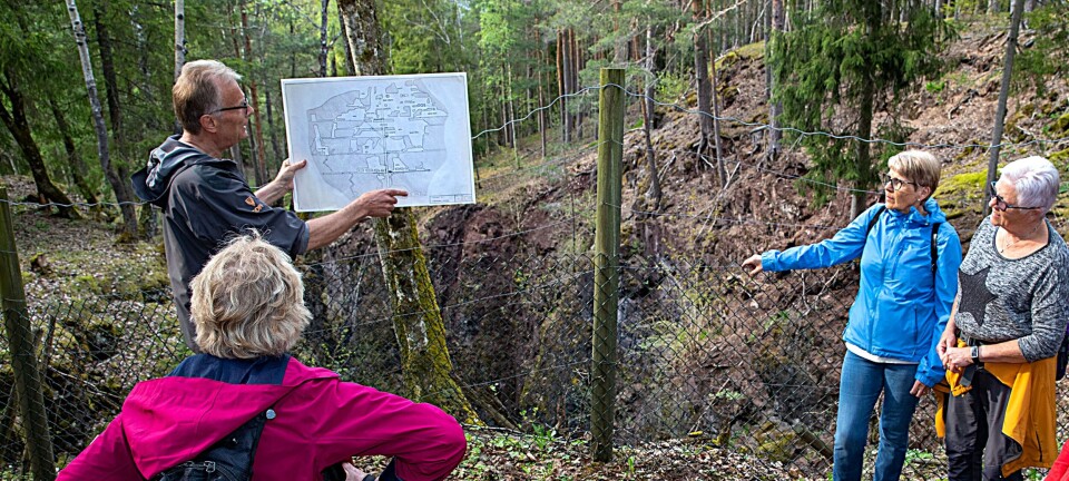 Deler gruvehistorie på Ribo