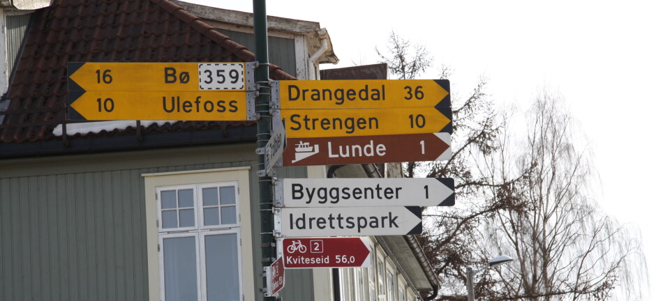 Hvorfor heter det Lunde og Ulefoss?