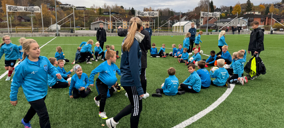 95 barn er hver uke innom fotballfritidsordningen i Nome