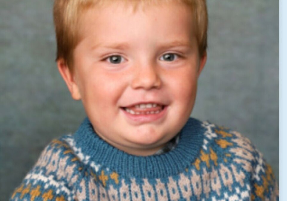 Lars Kristian 3 år