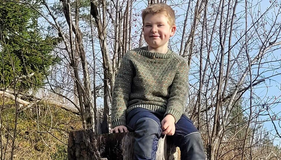 Kolbjørn 8 år