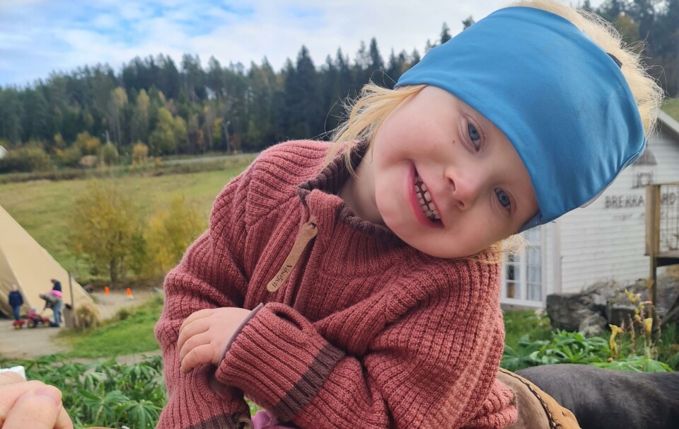 Marie 3 år