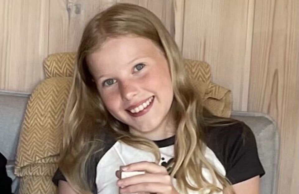 Marte Nilsen Brauti 12 år