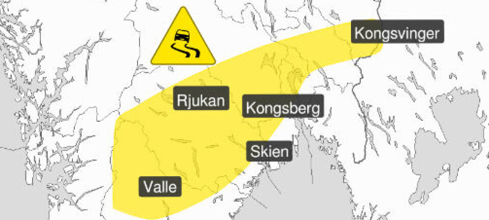Nå kommer mildværet. Advarer om hålkeføre
