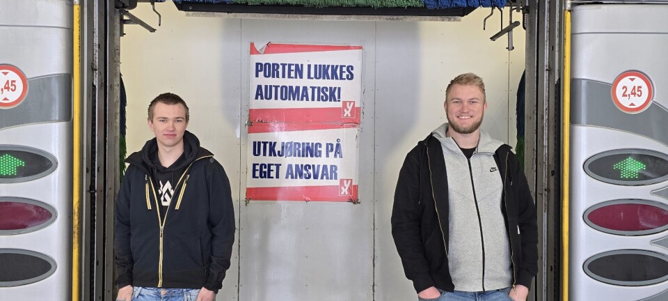 Dette er de nye eierne av bensinstasjonen. Allerede lørdag åpner de dørene