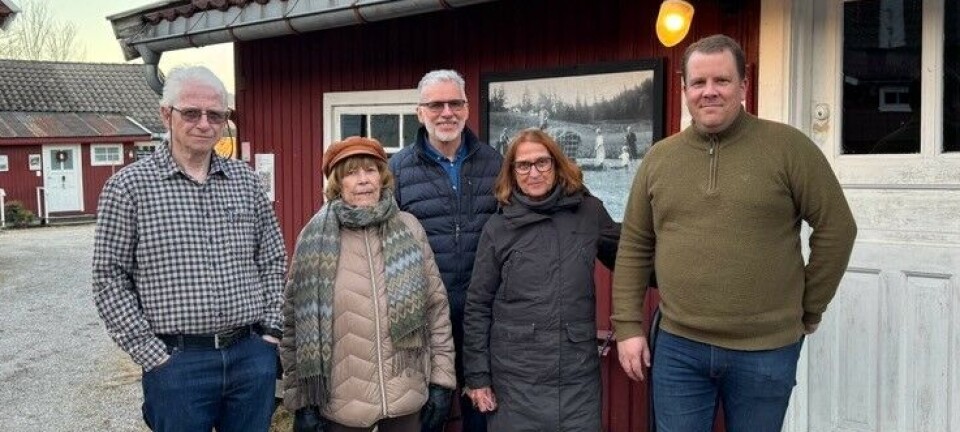 Presenterer det nye styret i Nome kulturhistoriske bygg