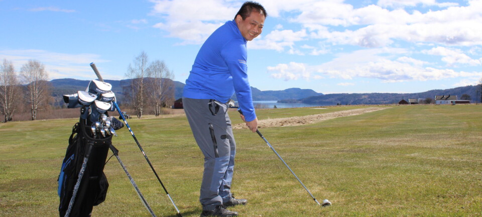 Nå er det bare å pusse golfkølla. Snart er det sesongåpning