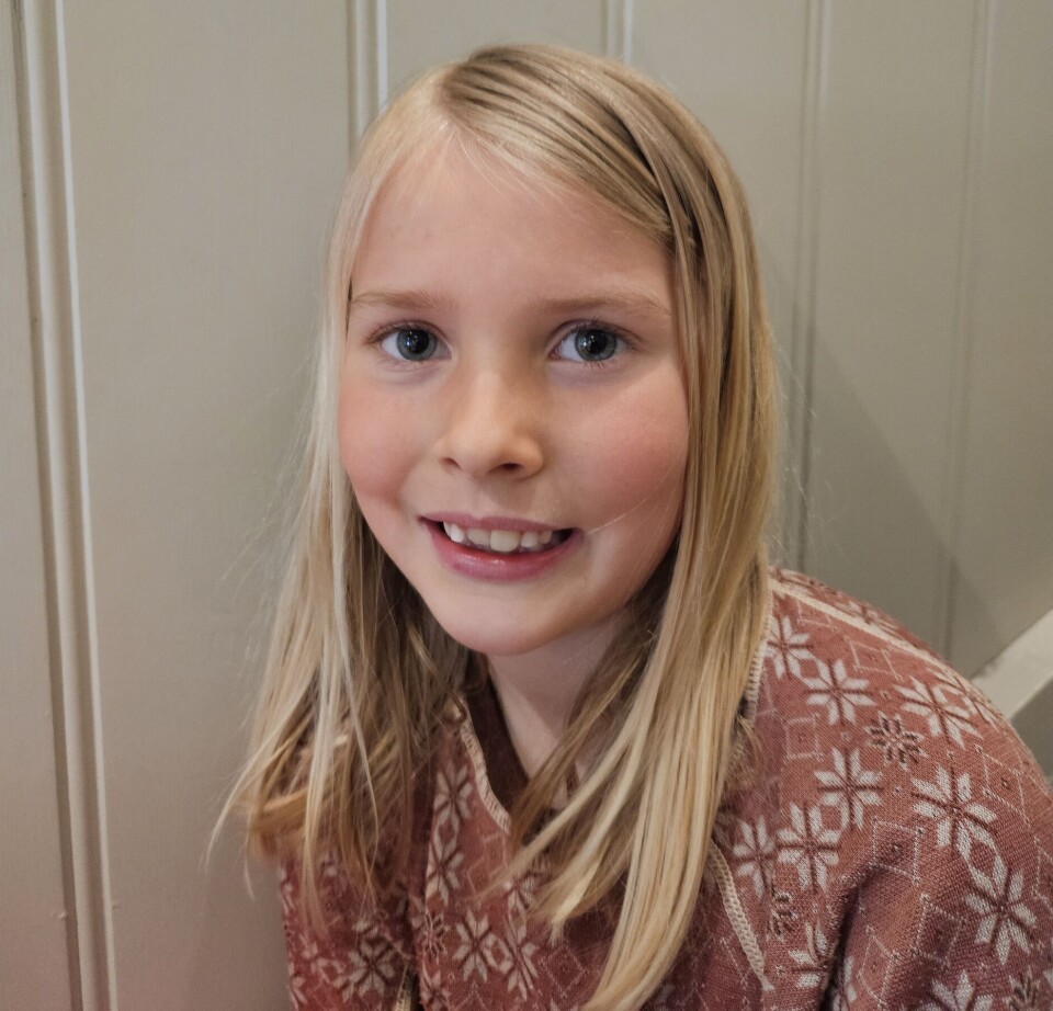 Emilie 8 år