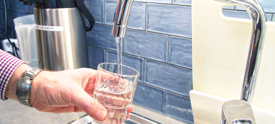 Nå må du la vannet renne litt igjen