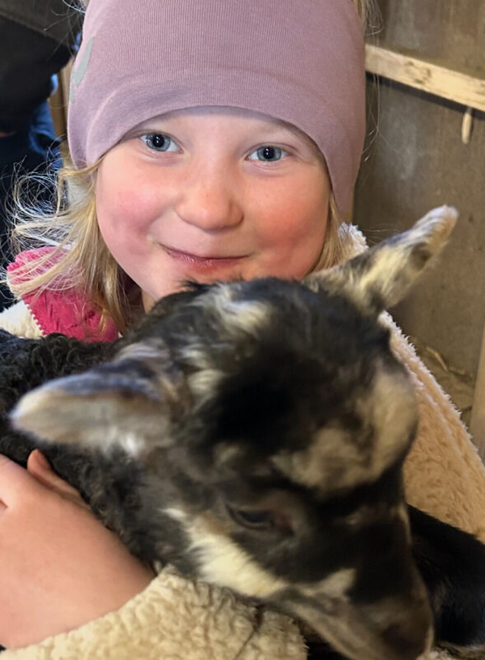 Petrine 7 år