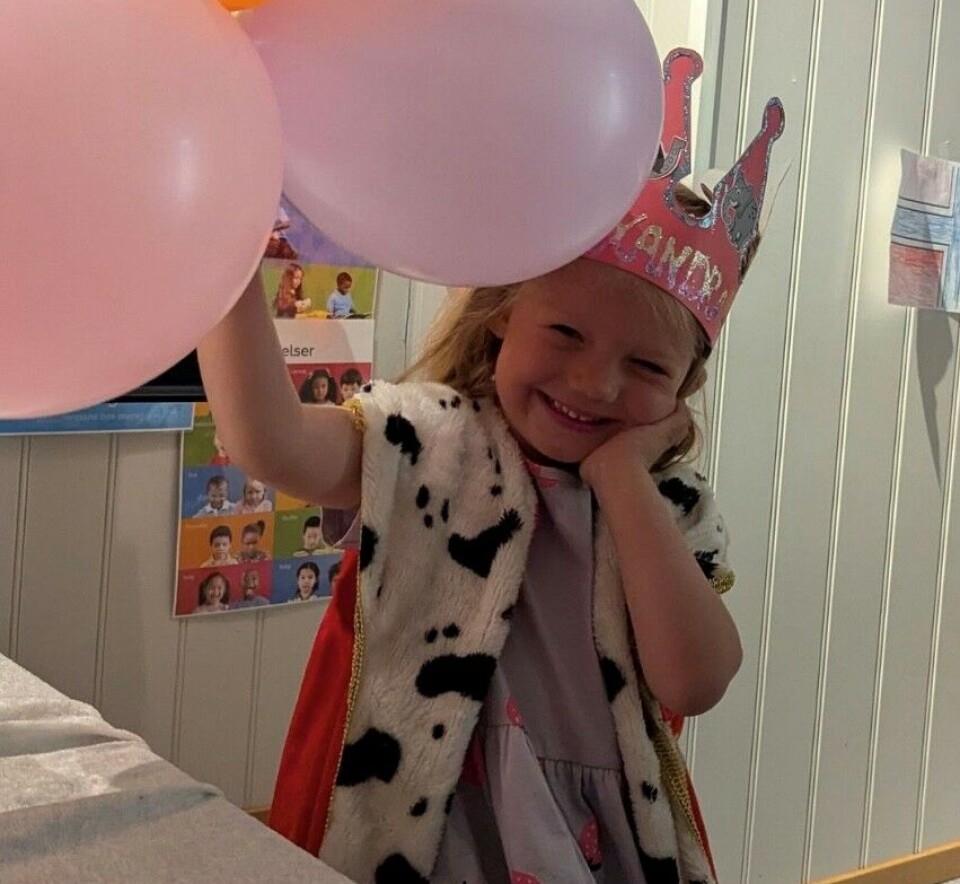 Alexandra Lindgren 4 år