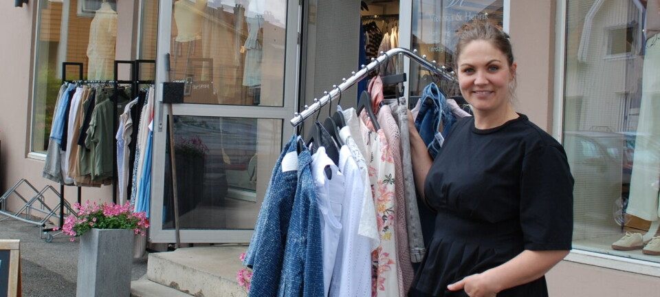 12 år med moteklær i Lunde sentrum