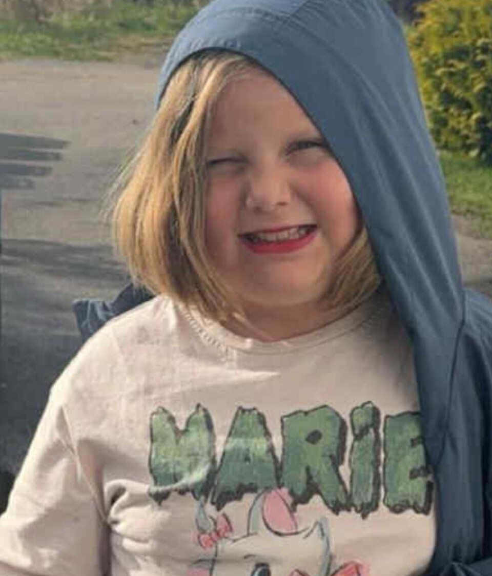 Marie 9 år