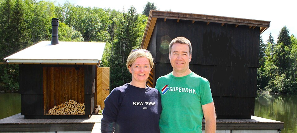 Endelig har badstua kommet hjem – nå jobbes det  med neste prosjekt