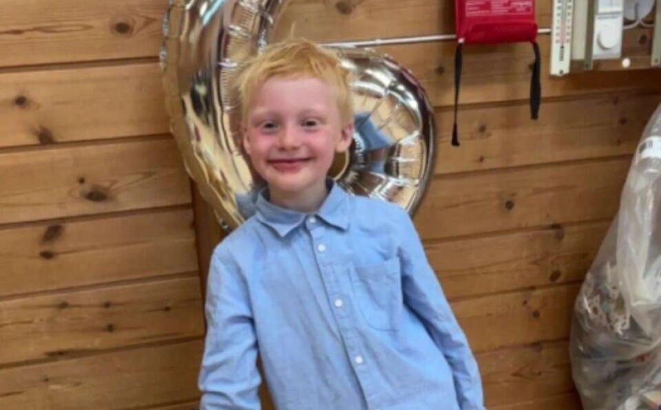 Preben 6 år
