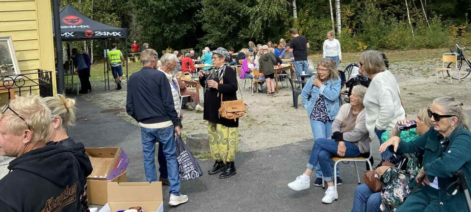 Folksomt på loppejakt: Stor aktivitet i Nome gjennom hele helgen