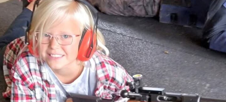 Mange fikk testet skarpsynet på skytingens dag