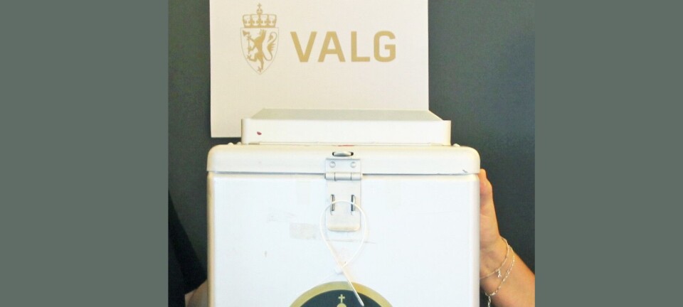 To ting i valget på måndag