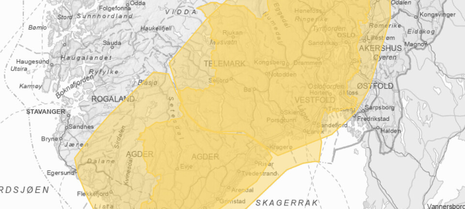 Kan føre til lokale oversvømmelser og erosjon