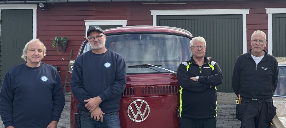 Først over nye Eidselva Bru under Veterandagene