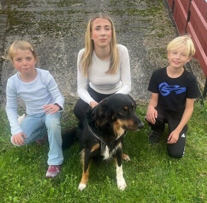 Per og Oda 9 år & Oline 14 år