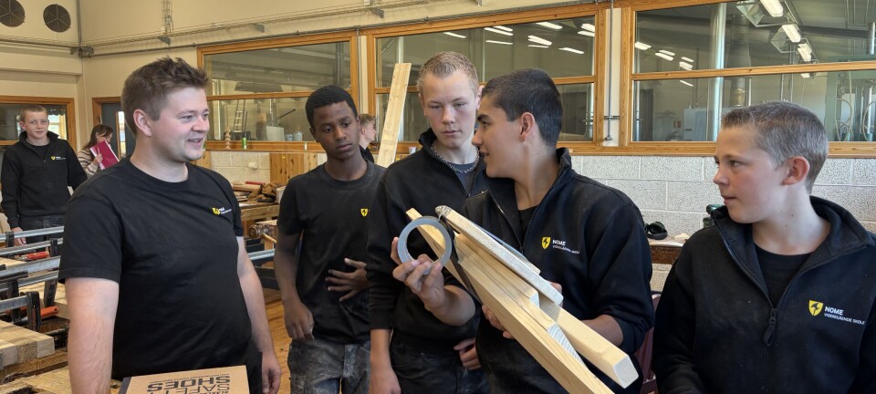 – Vi lærer mer matte på verkstedet enn i klasserommet