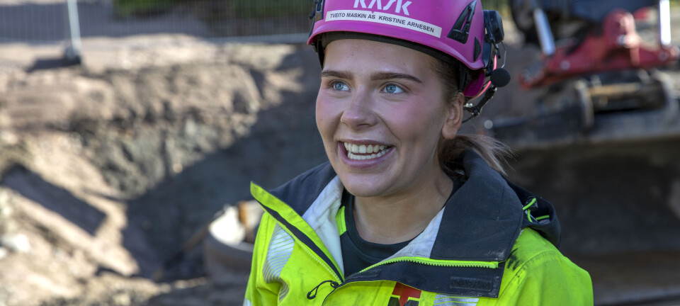 –	Jeg har alltid visst hva jeg ville drive med. Jeg skal ut å være møkkete