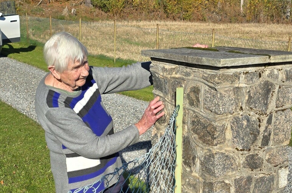 Reidun (91) gjemte seg bak en pilar og tok tyvene på fersken. – Hvis dere er kjappe, så kan dere ta dem nå