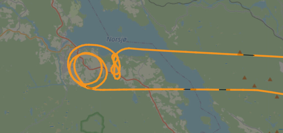 Helikopter sirklet over Ulefoss - skal ha søkt etter person knyttet til skyting i Sandefjord