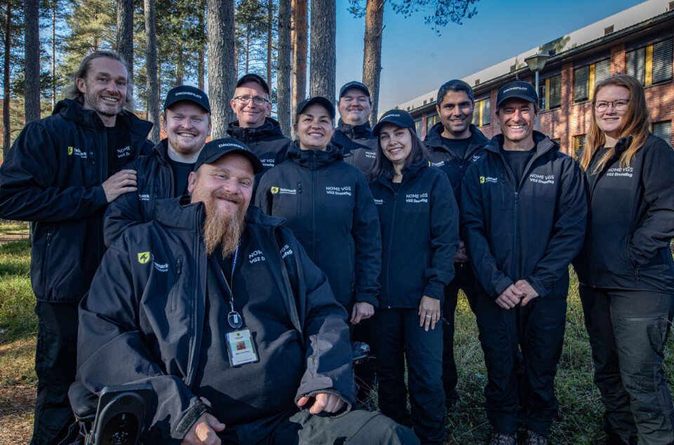 Frå klasserom til skyene: Gjer dronejobben for kommunen